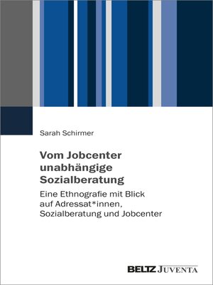 cover image of Vom Jobcenter unabhängige Sozialberatung